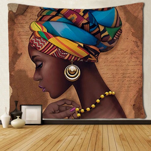 Ulticool - Vrouw Elegant Haarband Sieraden - Wandkleed - 200x150 cm - Groot wandtapijt - Poster