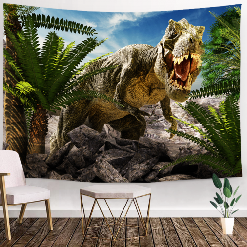 Ulticool - Dinosaurus T-Rex - Wandkleed - 200x150 cm - Groot wandtapijt - Poster - Kinderkamer