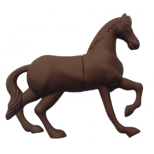 USB-stick paard bruin 8 GB