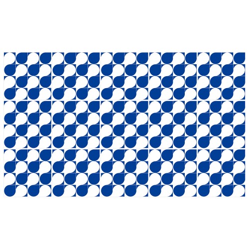 Ulticool Decoratie Sticker Tegels - Geometrische Wanddecoratie Blauw - 15x15 cm - 15 stuks Plakfolie Muurstickers Tegelstickers - Plaktegels Zelfklevend - Sticktiles - Badkamer - Keuken 