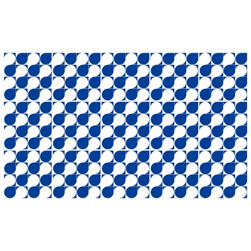 Ulticool Decoratie Sticker Tegels - Geometrische Wanddecoratie Blauw - 15x15 cm - 15 stuks Plakfolie Muurstickers Tegelstickers - Plaktegels Zelfklevend - Sticktiles - Badkamer - Keuken 