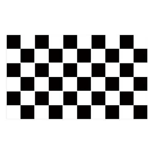 Ulticool Decoratie Sticker Tegels - Zwart Wit Geblokt Damspel Vierkant  - 15x15 cm - 15 stuks Plakfolie Tegelstickers - Plaktegels Zelfklevend - Sticktiles - Badkamer - Keuken 