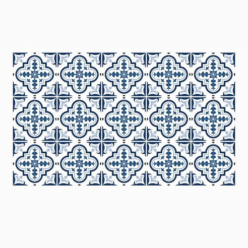 Ulticool Decoratie Sticker Tegels - Delfts Blauw Wit Nederland - 15x15 cm - 15 stuks Plakfolie Tegelstickers - Plaktegels Zelfklevend - Sticktiles - Badkamer - Keuken 