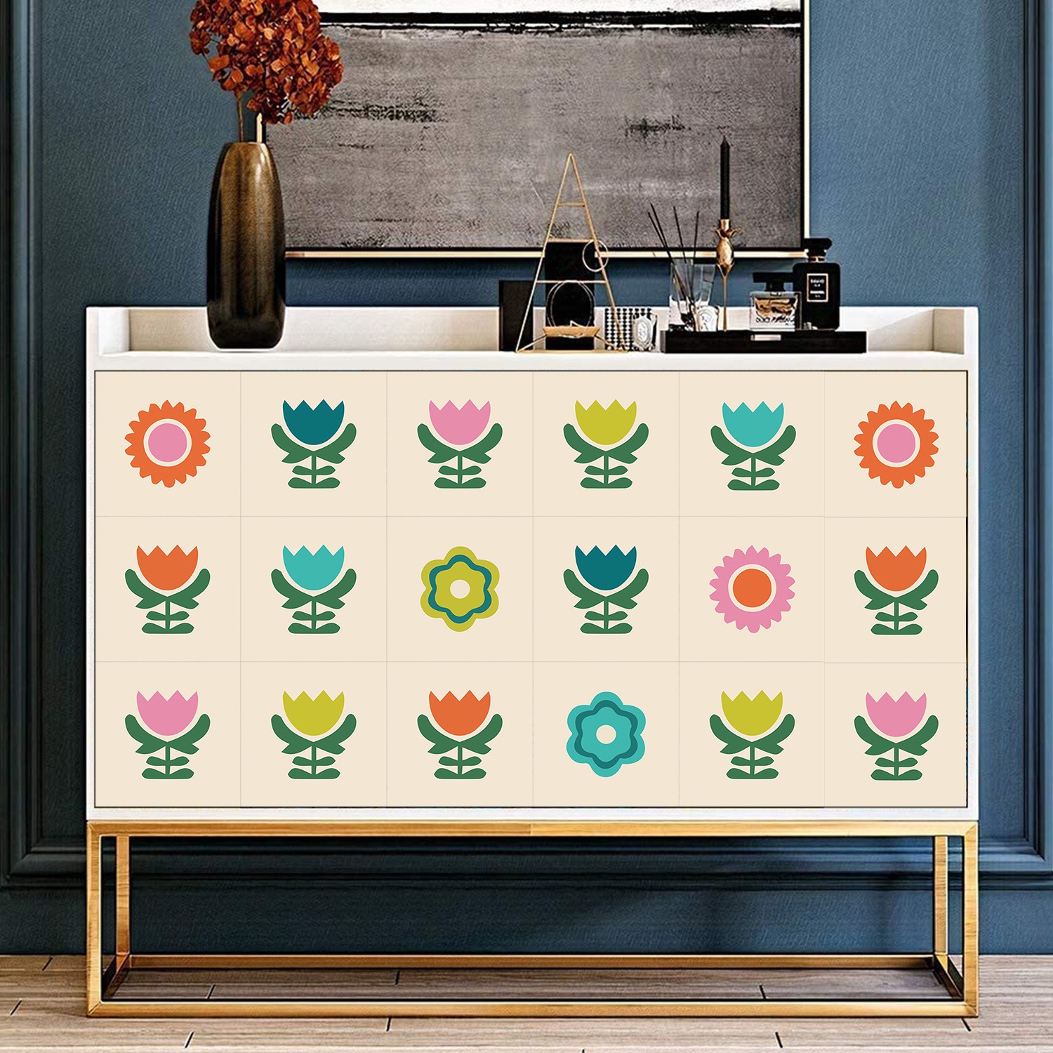 Inovra ® Levendige Zelfklevende Mozaïek Tegelstickers Voor Unieke Wanddecoratie In Huis En Badkamer