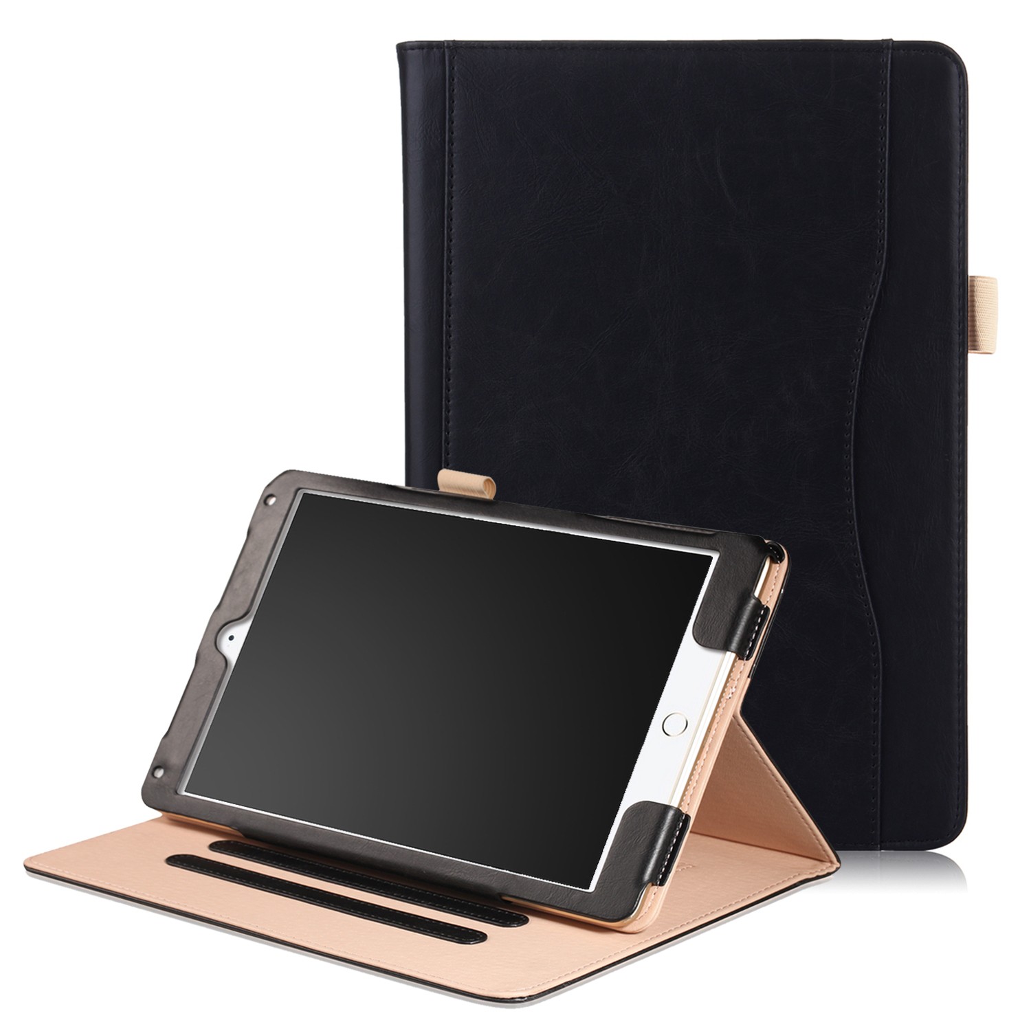 reservoir gas Componeren iPad 10.2 (2019 / 2020 / 2021) / iPad Air 3 10.5 (2019) / iPad Pro 10.5  (2017) leren case /