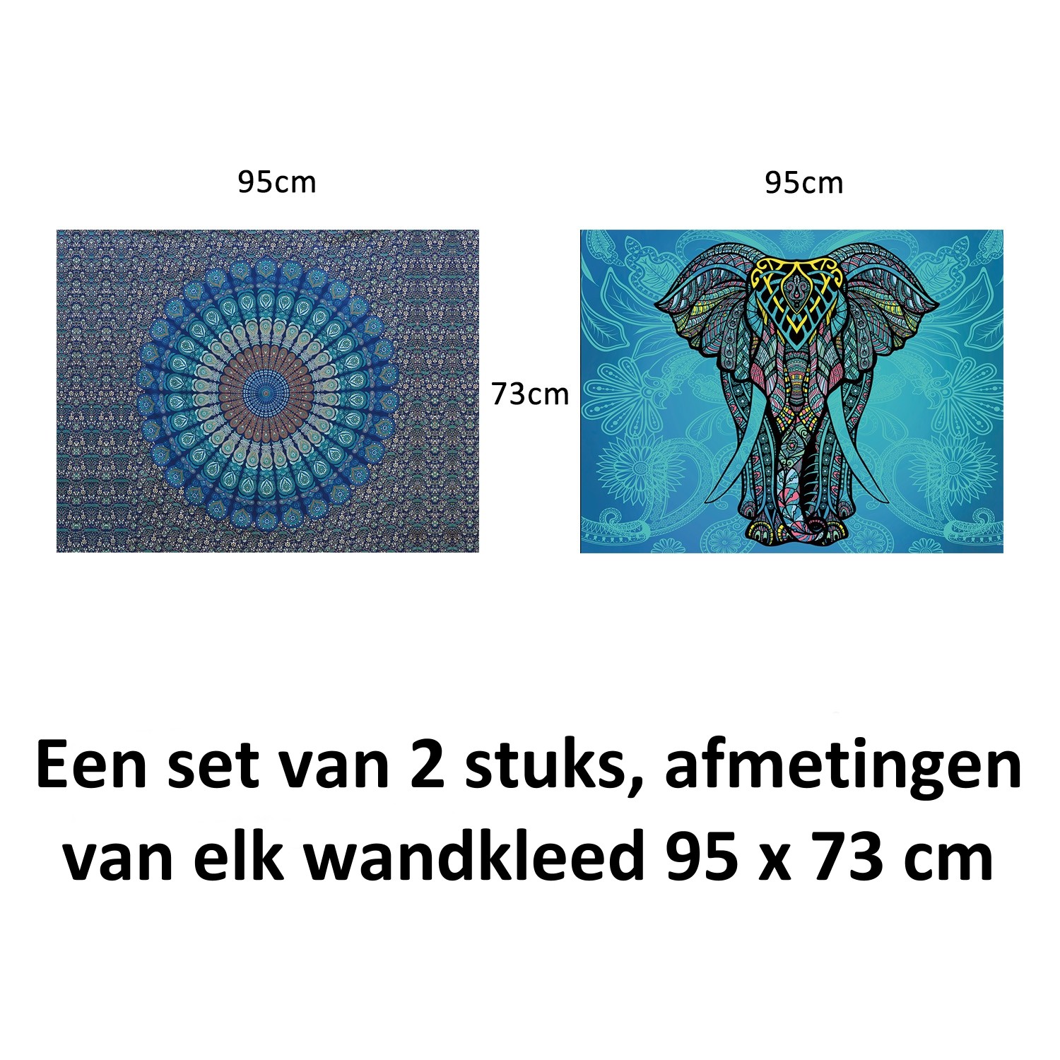 Wandkleed - Wanddoek - Stadskaart - België - Oostende - Paars - 180x120