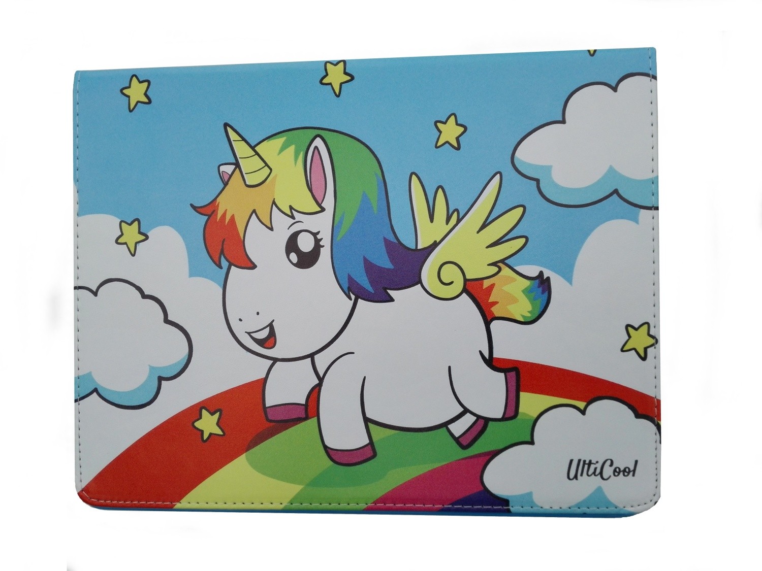 iPad Air 1 case hoesje Eenhoorn Unicorn Regenboog