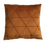 Ulticool - Zachte Kussenhoes Rood Oranje Bruin - Set van 2 Kussens - Exclusief Kussenvulling - Sierkussens 45x45 cm - Sierkussenhoes