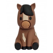 Paard USB-stick 16GB - Bruin