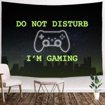 Ulticool - Do not disturb I am gaming - Wandkleed - 200x150 cm - Groot wandtapijt - Poster