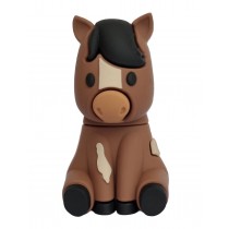 Paard USB-stick 128GB - Bruin