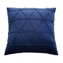 Ulticool  - Zachte Kussenhoes Blauw  –  Set van 2 Kussens - Exclusief Kussenvulling - Sierkussens 45x45 cm - Sierkussenhoes Accessoires - Kussentjes Bank voor Decoratie Woonkamer Slaapkamer 