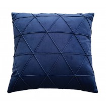 Ulticool  - Zachte Kussenhoes Blauw  –  Set van 2 Kussens - Exclusief Kussenvulling - Sierkussens 45x45 cm - Sierkussenhoes Accessoires - Kussentjes Bank voor Decoratie Woonkamer Slaapkamer 