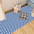 Ulticool Decoratie Sticker Tegels - Geometrische Wanddecoratie Blauw - 15x15 cm - 15 stuks Plakfolie Muurstickers Tegelstickers - Plaktegels Zelfklevend - Sticktiles - Badkamer - Keuken 