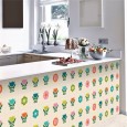 Ulticool Decoratie Sticker Tegels - Bloemen Vintage Retro - 15x15 cm - 15 stuks Plakfolie Tegelstickers - Muurstickers Plaktegels Zelfklevend - Sticktiles - Badkamer - Keuken 