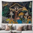 Ulticool - Oog Paddestoelen Psychedelic Eyes Trippy Art - Wandkleed - 200x150 cm - Groot wandtapijt - Poster 