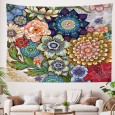 Ulticool - Bloemen Natuur Kunst - Wandkleed - 200x150 cm - Groot wandtapijt - Poster 