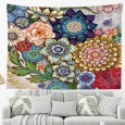 Ulticool - Bloemen Natuur Kunst - Wandkleed - 200x150 cm - Groot wandtapijt - Poster 