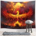 Ulticool - Phoenix Feniks Vuur Kracht Griekse Mythologie - Wandkleed - 200x150 cm - Groot wandtapijt - Poster