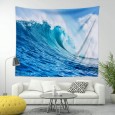 Ulticool - Golven Zee Surfen Strand Zomer Zeilen - Wandkleed - 200x150 cm - Groot wandtapijt - Poster