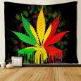 Ulticool - Wiet Weed Reggae Rasta Cannabis Natuur - Wandkleed - 200x150 cm - Groot wandtapijt - Poster