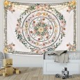 Ulticool - Mandala Bloemen Natuur - Wandkleed - 200x150 cm - Groot wandtapijt - Poster