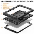 Dasaja iPad 10.2 (2019 / 2020 / 2021) case met screenprotector geschikt voor kinderen, horeca en bouw