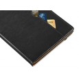 Dasaja iPad 10.9 (2022) / iPad 11 (2025) leren hoes zwart met pen houder