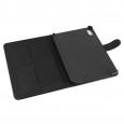 iPad mini 6 leren hoes / case zwart