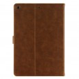 iPad 10.2 (2019 / 2020 / 2021) leren hoes / case bruin