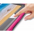 360 graden draaibare, rugged, iPad 9.7 (2017 & 2018) / Air 2 / Pro 9.7 case met screenprotector roze