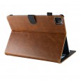 iPad Pro 11 (2020 / 2021 / 2022) leren hoes / case bruin