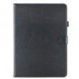 iPad Pro 12.9 (2020 / 2021 / 2022) leren hoes / case zwart