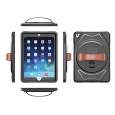 360 graden draaibare, rugged, hybride, iPad 9.7 (2017) / iPad Air / iPad Air 2 / iPad Pro 9.7 case met screenprotector