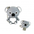 USB-stick koala beer grijs 128GB high speed (USB 3.0)