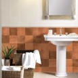 Ulticool Decoratie Sticker Tegels - Terracotta Aardewerk Zand - 15x15 cm - 15 stuks Plakfolie Tegelstickers - Plaktegels Zelfklevend - Sticktiles - Badkamer - Keuken - WC - Gang - Toilet 