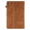 Dasaja Samsung Galaxy Tab A7 10.4 (2020) leren hoes / case bruin