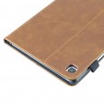 Dasaja Samsung Galaxy Tab A7 10.4 (2020) leren hoes / case bruin