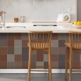 Ulticool Decoratie Sticker Tegels - Bruin Grijs Sepia Donkerbruin - 15x15 cm - 15 stuks Plakfolie Tegelstickers - Plaktegels Zelfklevend - Sticktiles - Badkamer - Keuken 