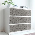 Ulticool Decoratie Sticker Tegels - Graniet Effect Terrazzo Accessoires Grijs Zwart - 15x15 cm - 15 stuks Plakfolie Tegelstickers - Plaktegels Zelfklevend - Sticktiles - Badkamer - Keuken