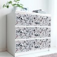 Ulticool Decoratie Sticker Tegels - Graniet Effect Terrazzo Accessoires Wit Bruin Zwart - 15x15 cm - 15 stuks Plakfolie Tegelstickers - Plaktegels Zelfklevend - Sticktiles - Badkamer - Keuken