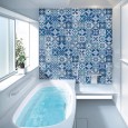 Ulticool Decoratie Sticker Tegels - Holland Blauw Wit Decoratie - 15x15 cm - 15 stuks Plakfolie Tegelstickers - Plaktegels Zelfklevend - Sticktiles - Badkamer - Keuken 