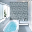 Ulticool Decoratie Sticker Tegels - Geometrische Wanddecoratie Figuren Blauw Grijs - 15x15 cm - 15 stuks Plakfolie Tegelstickers - Plaktegels Zelfklevend - Sticktiles - Badkamer - Keuken 