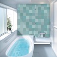 Ulticool Decoratie Sticker Tegels - Blauw Zeegroen Lichtblauw Accessoires - 15x15 cm - 15 stuks Plakfolie Tegelstickers - Plaktegels Zelfklevend - Sticktiles - Sanitair Toilet - WC - Badkamer - Keuken 