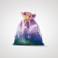 Ulticool Uitdeelzakjes 8x Eenhoorn - Unicorn Kinderfeestje Traktatie Verjaardag Versiering Dieren Design + 1x Tafelloper Textiel - Roze