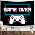 Ulticool - Game Over Controller Monitor Kinderkamer - Wandkleed - 200x150 cm - Groot wandtapijt - Poster 