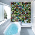 Ulticool Decoratie Sticker Tegels - Wellness - 15x15 cm - 15 stuks Zelfklevende Plakfolie Tegelstickers - Achterwand voor de Muur Badkamer - Keukenwand Keuken - Plaktegels Zelfklevend - Sticktiles