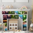 Ulticool Decoratie Sticker Tegels - Wellness - 15x15 cm - 15 stuks Zelfklevende Plakfolie Tegelstickers - Achterwand voor de Muur Badkamer - Keukenwand Keuken - Plaktegels Zelfklevend - Sticktiles