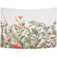 Ulticool - Natuur Bloemen Vintage Kleurrijk - Wandkleed - 200x150 cm - Groot wandtapijt - Poster