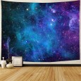 Ulticool - Natuur Galaxy Heelal Planeten Zonnestelsel - Wandkleed - 200x150 cm - Groot wandtapijt - Poster